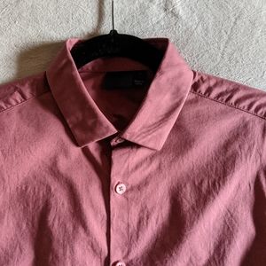 ASOS men's button down short sleeve shirt